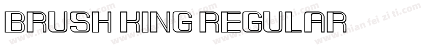 Brush King Regular字体转换